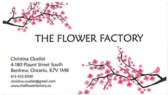 Image of Flower Factory Business Card